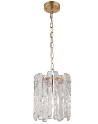 RIVIERA 1 LIGHT PENDANT GOLD